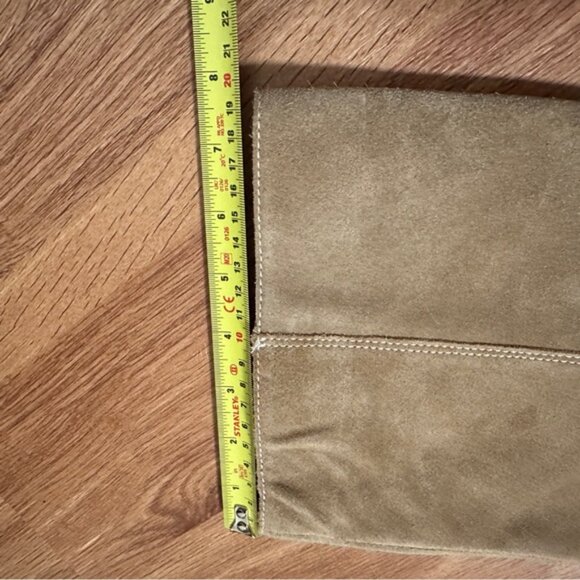 NWOT Vince Camuto Grathlyn Womens Beige Suede Knee-high boots Sz8.5 - Picture 15 of 16